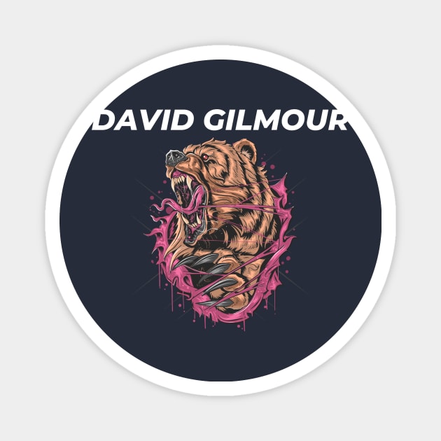 david gilmour Magnet by aliencok